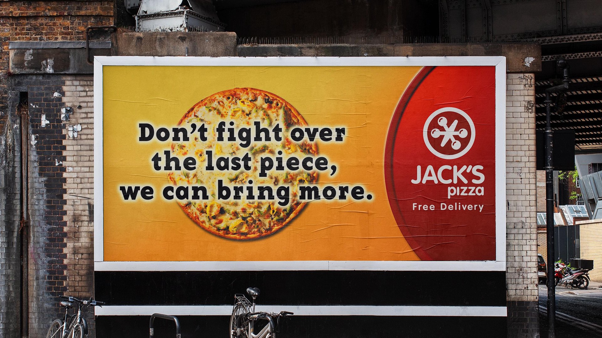 Jack’s Pizza Outdoor Campaign