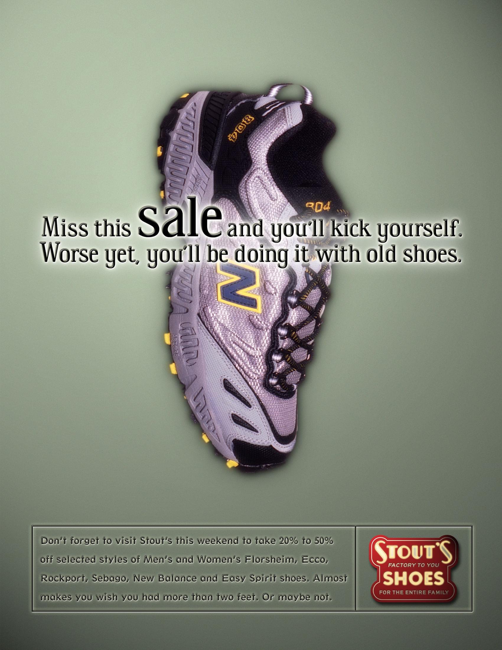 Stout’s Shoes Print Campaign