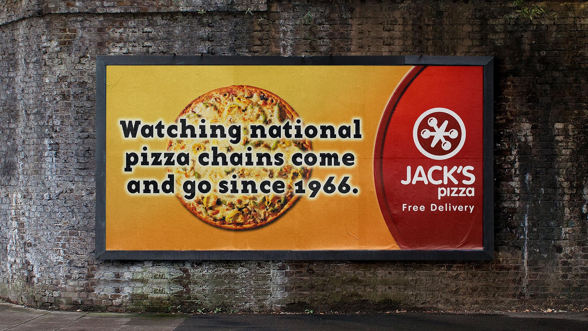 Jack’s Pizza Outdoor Campaign